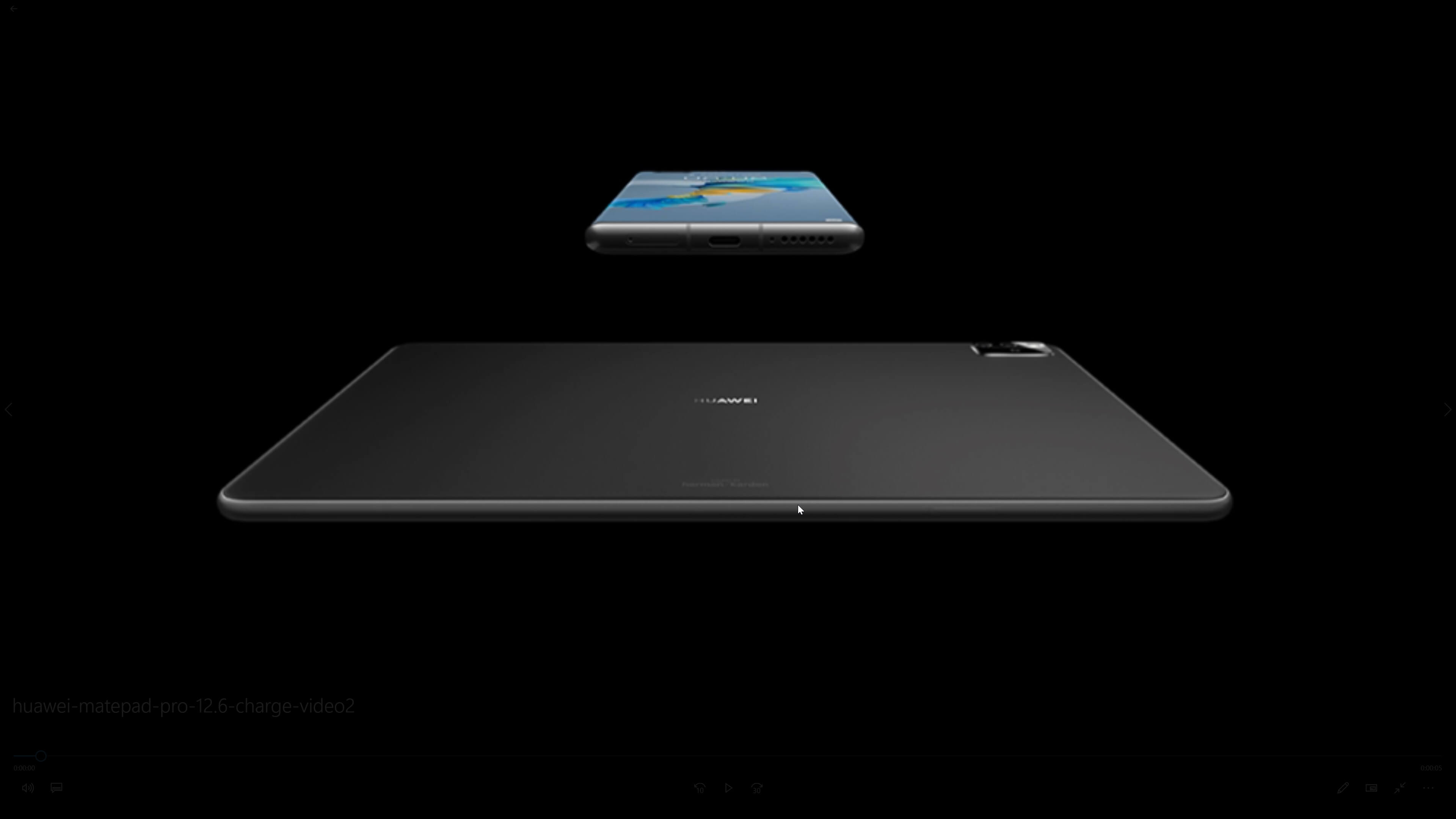 huawei matepad pro 12.6 充电